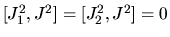 $[J_1^2,J^2]=[J_2^2,J^2]=0$